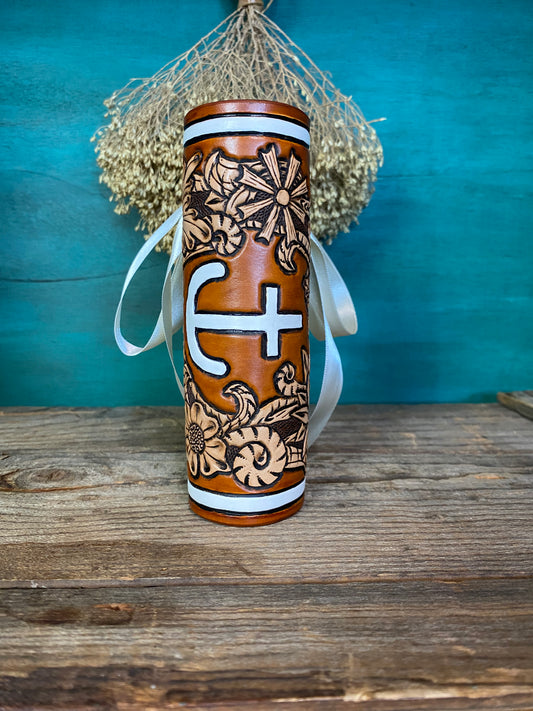 Custom Tooled Boquet Wrap