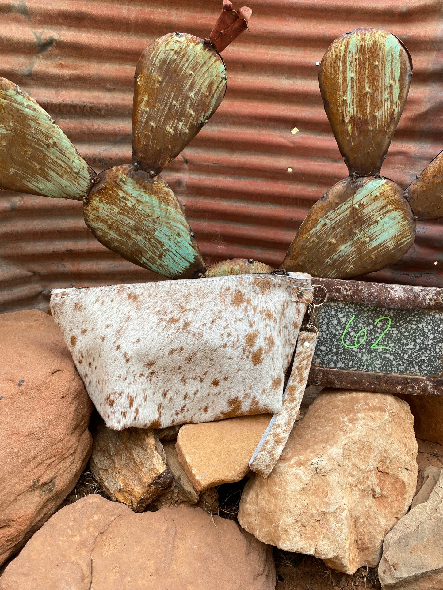 LARGE Cowhide Wipe Cover #62