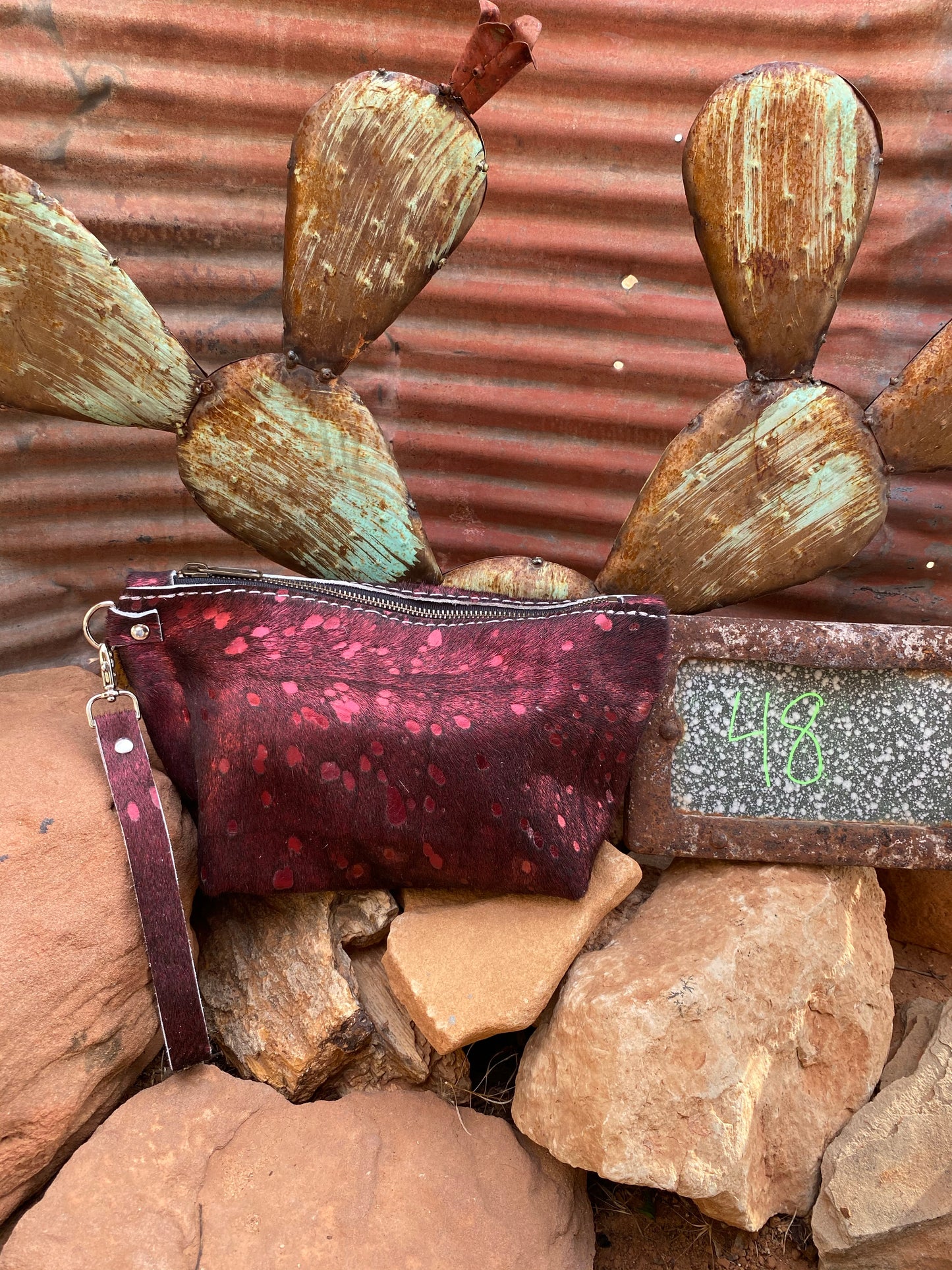 LARGE Cowhide Wipe Cover #48