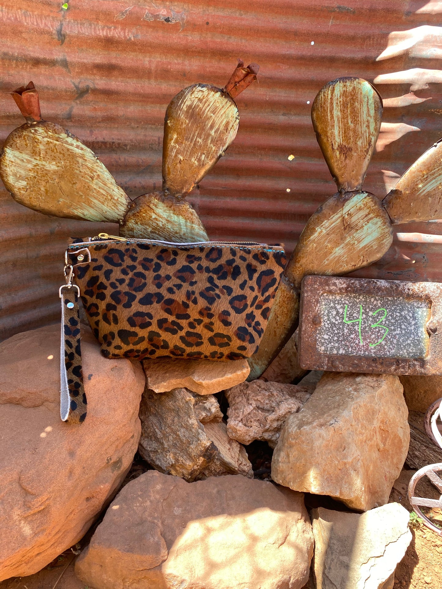 LARGE Cowhide Wipe Cover #43