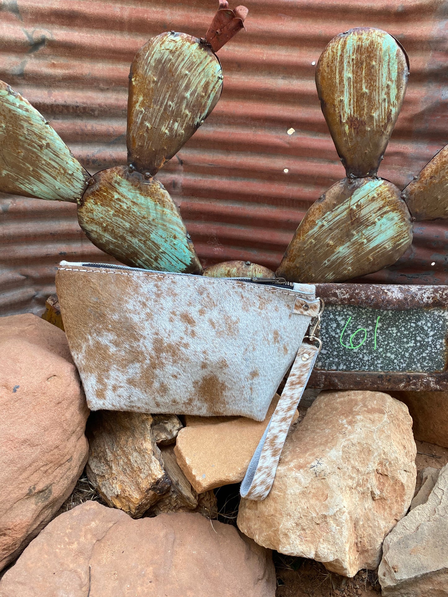 LARGE Cowhide Wipe Cover #61