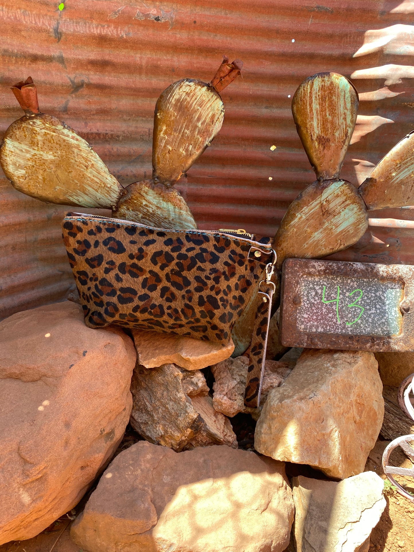 LARGE Cowhide Wipe Cover #43