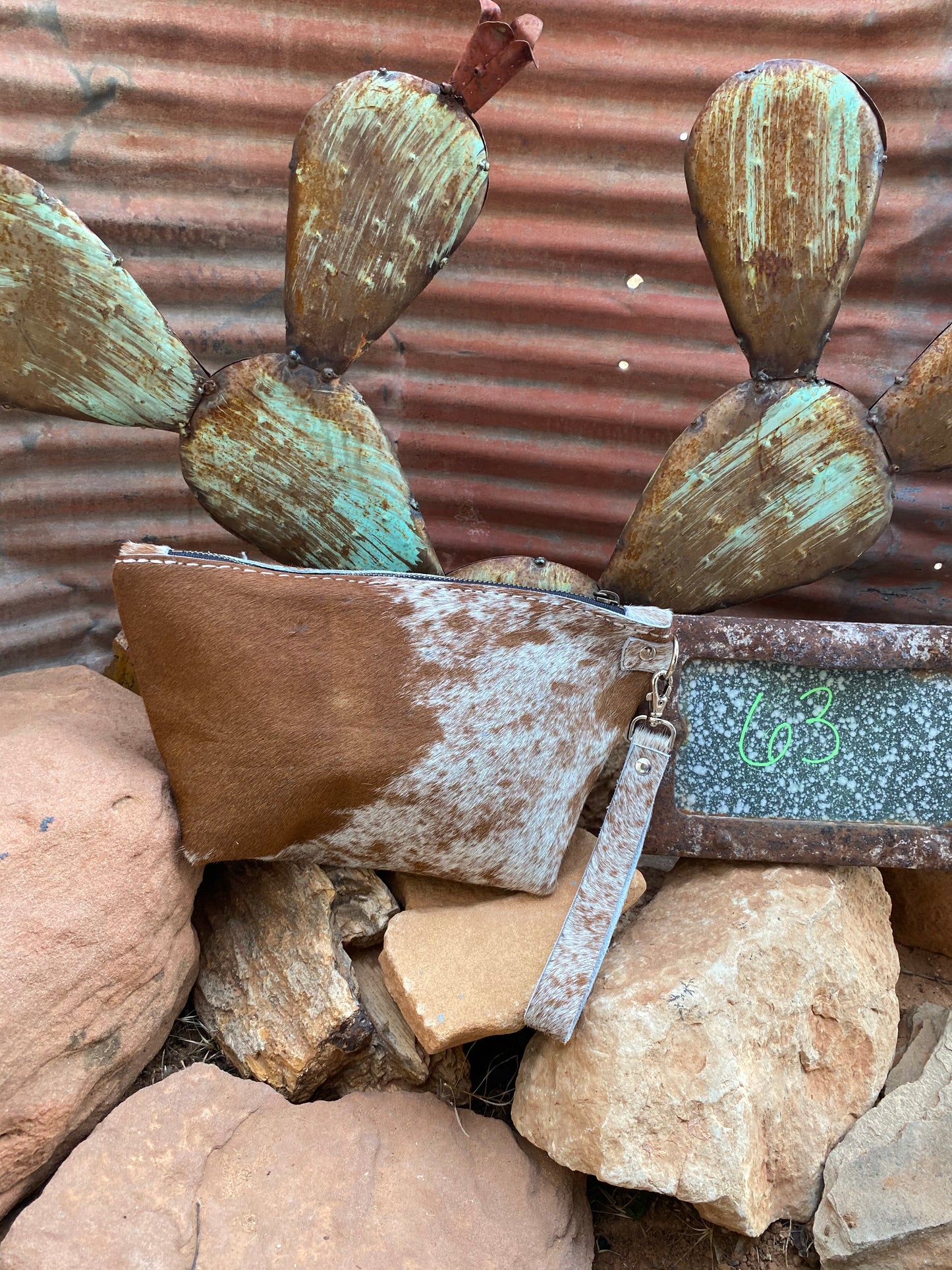 LARGE Cowhide Wipe Cover #63