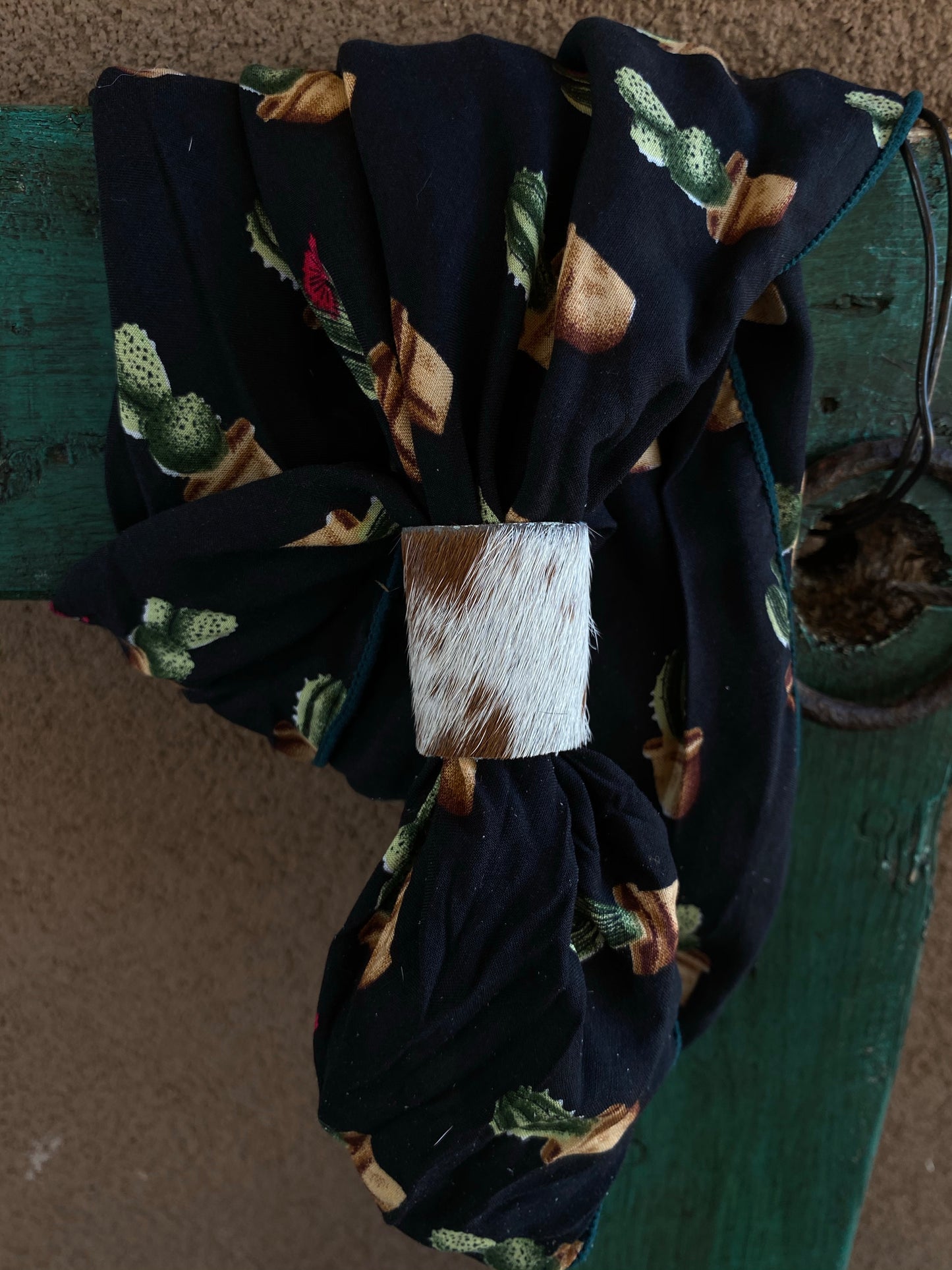 Cowhide Wildrag Slides