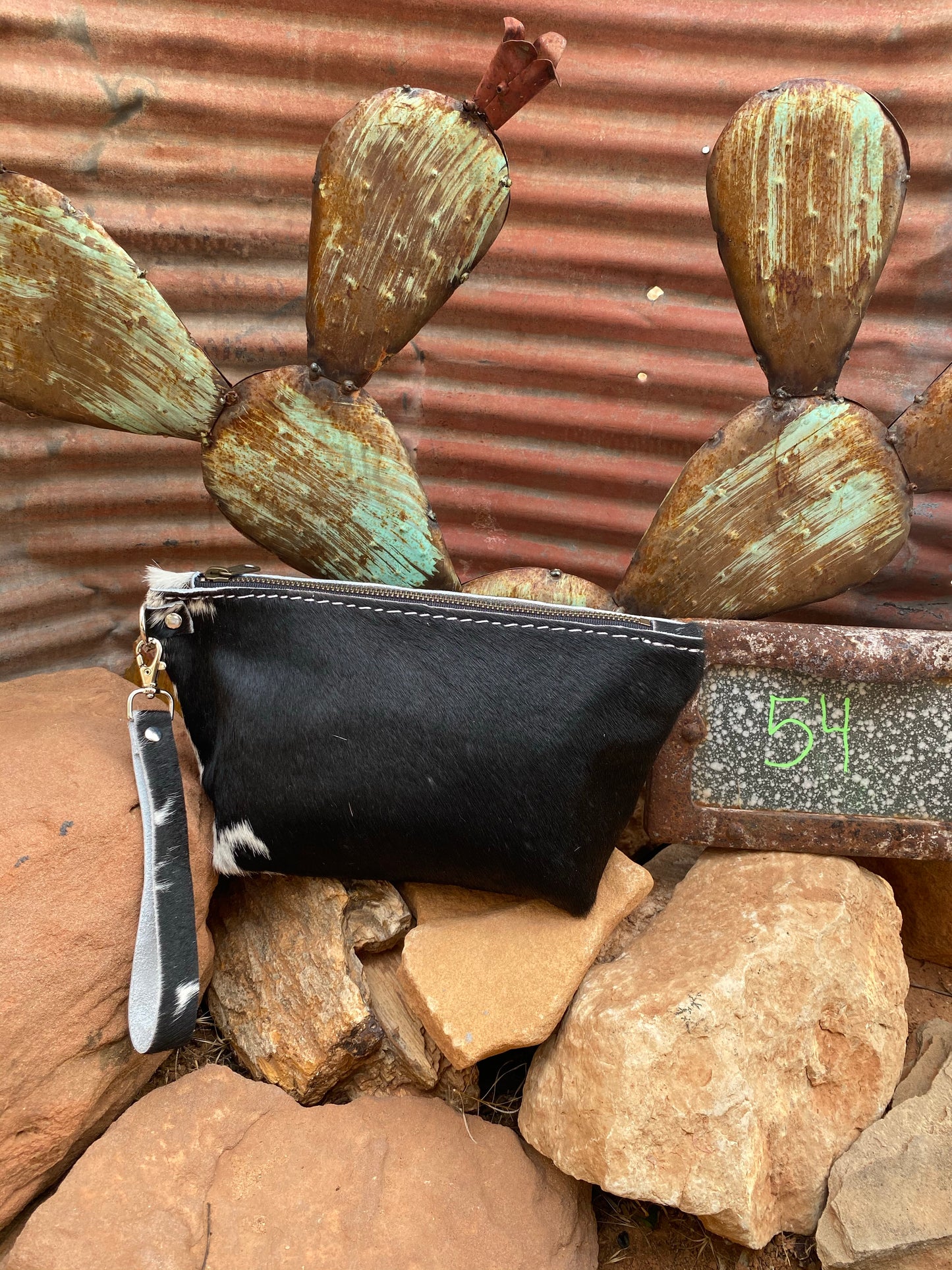 LARGE Cowhide Wipe Cover #54