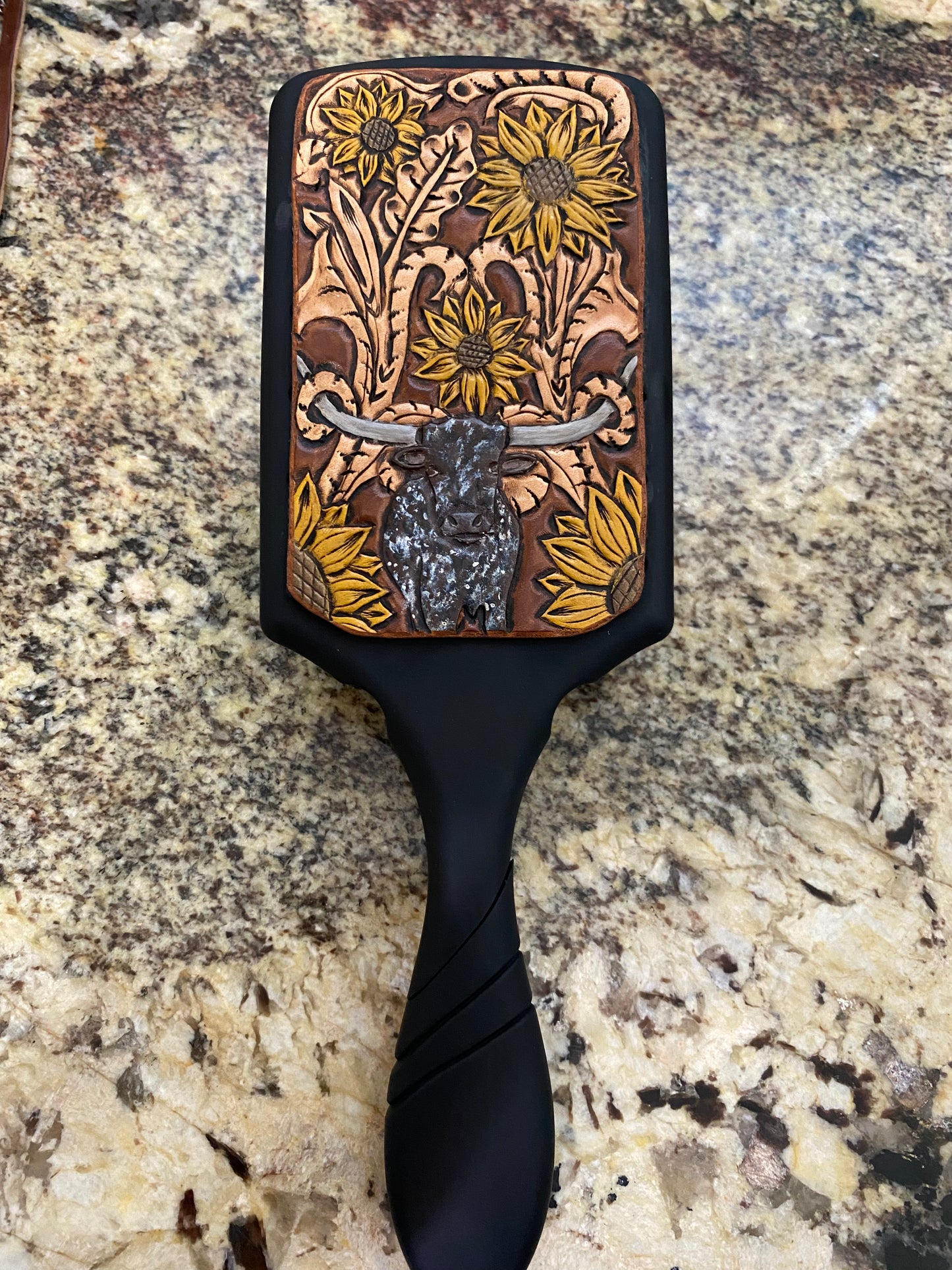 Custom hairbrush