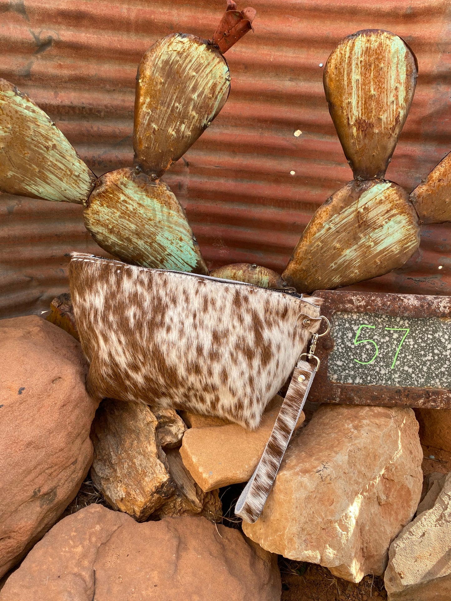 LARGE Cowhide Wipe Cover #57