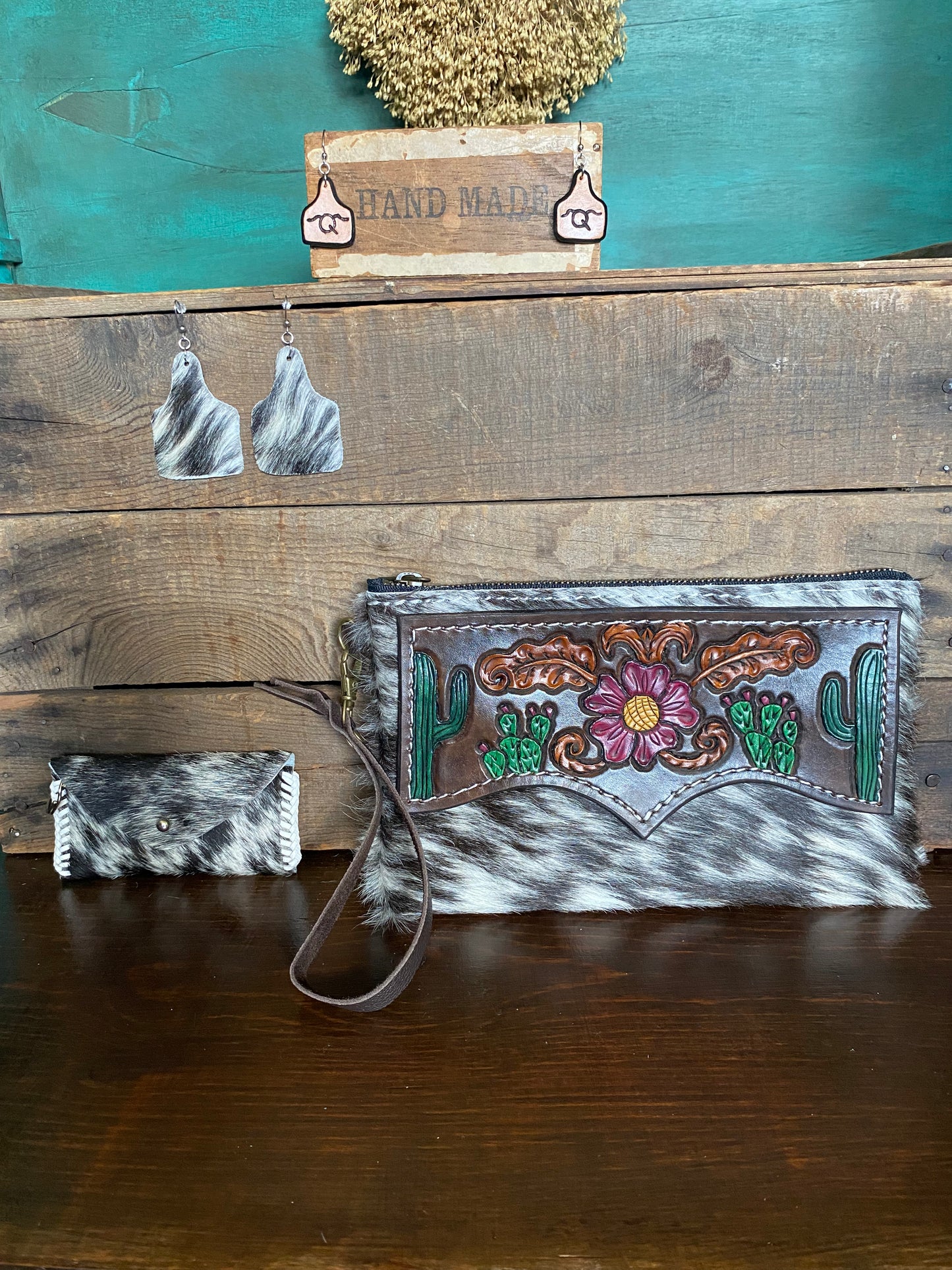 Custom Cowhide Trio