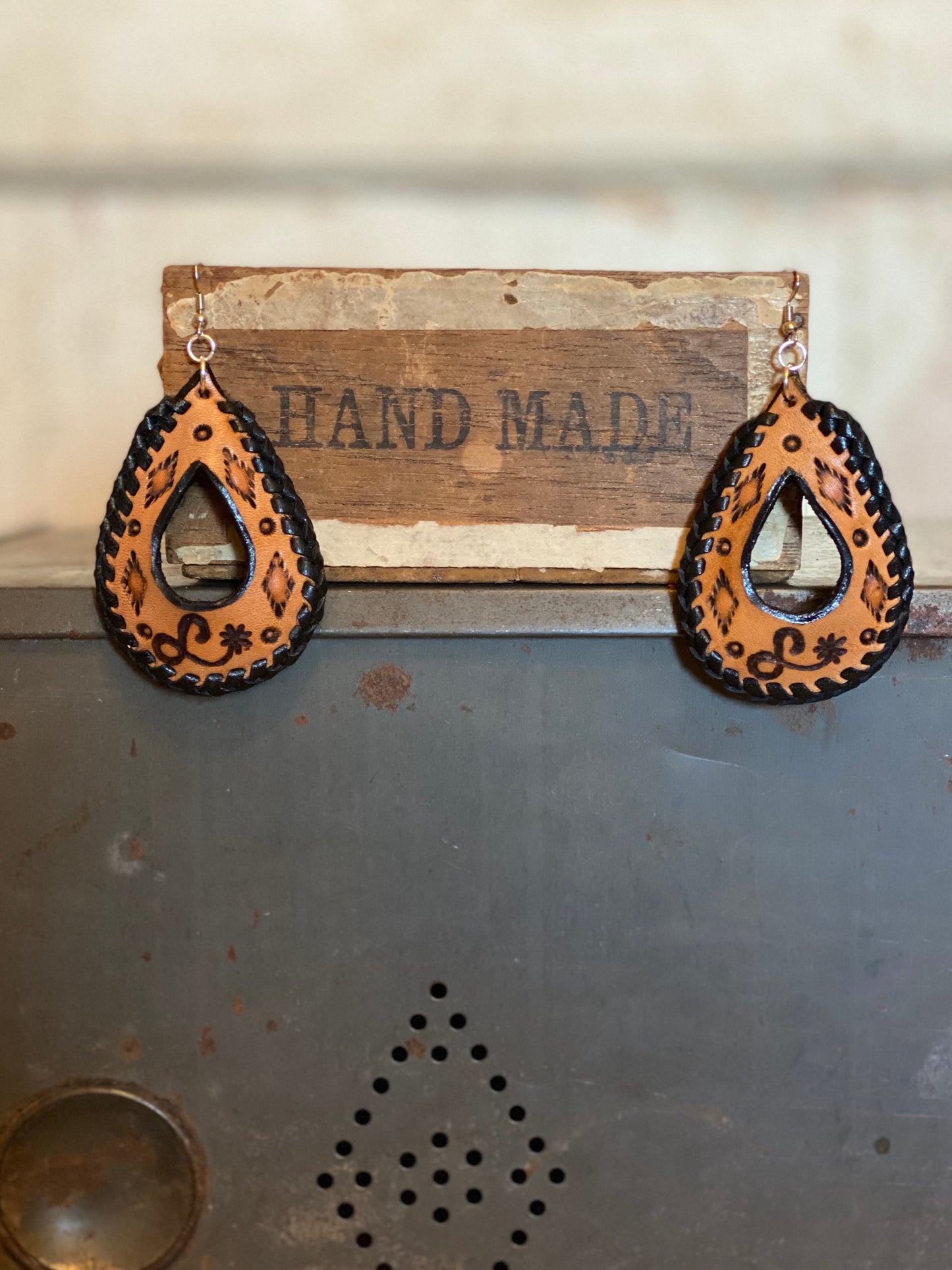 Branded Laced Earrings