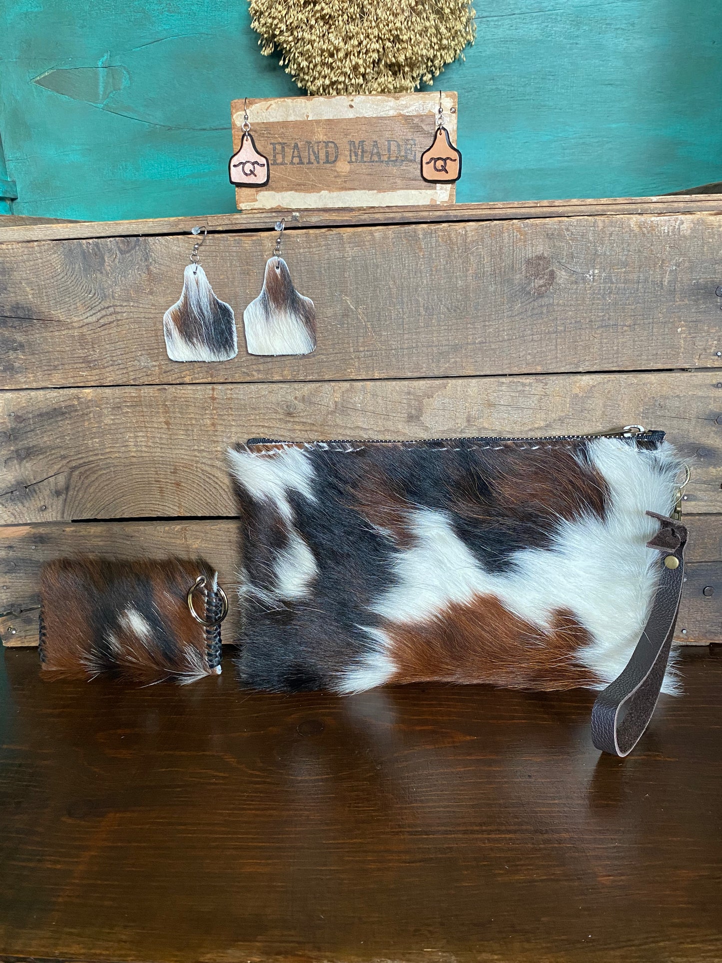 Custom Cowhide Trio