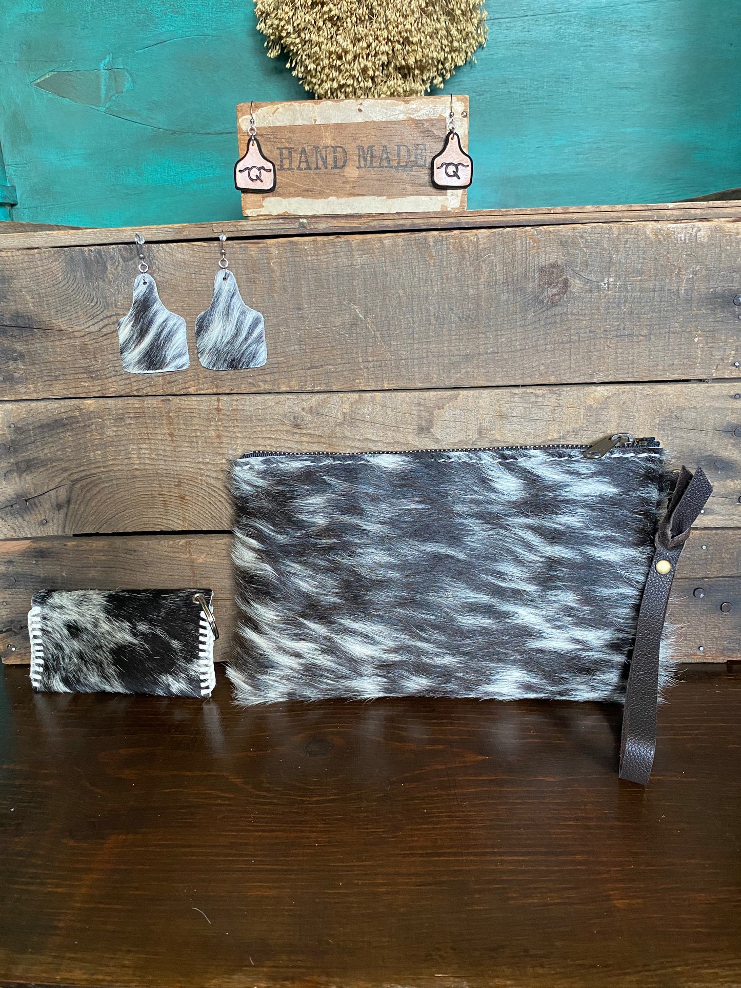 Custom Cowhide Trio