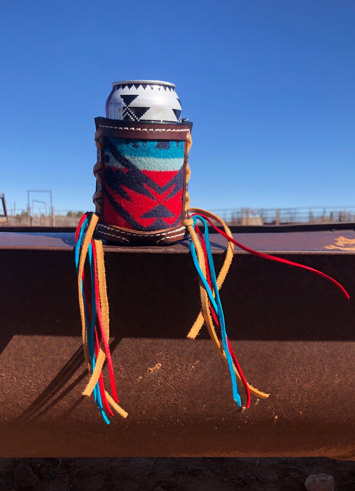 Pendleton inlay Drink Holder