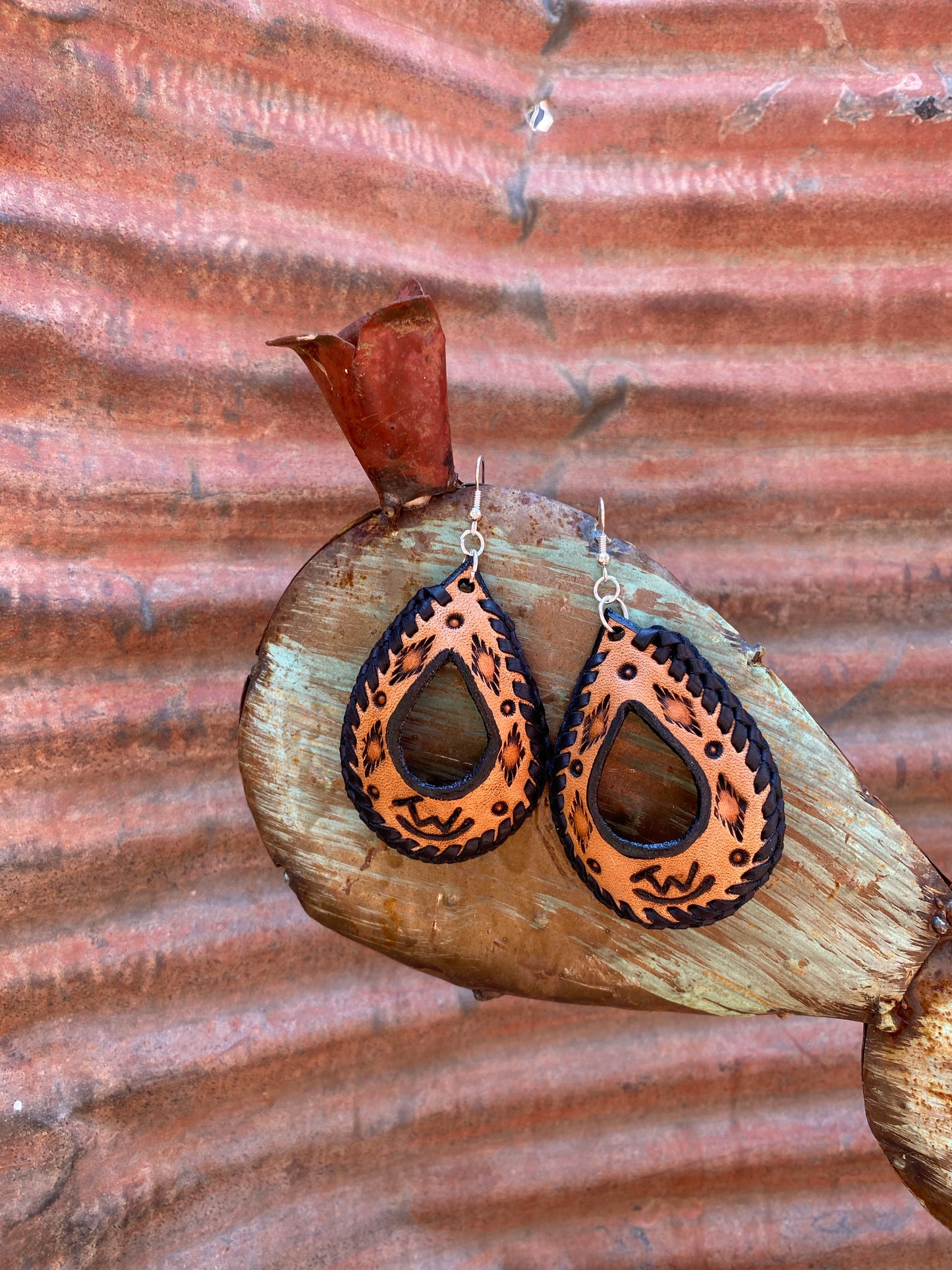 Branded Laced Earrings