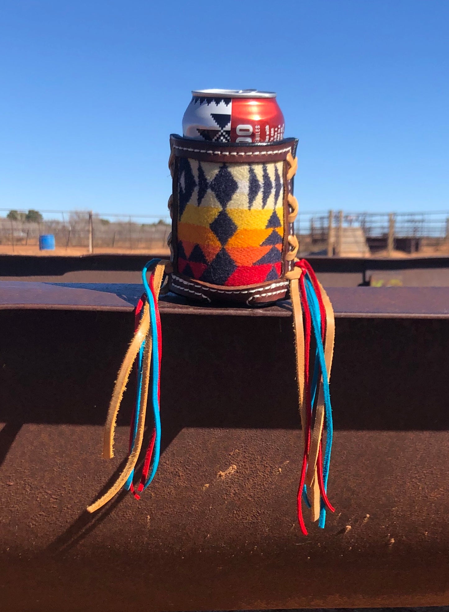 Pendleton inlay Drink Holder